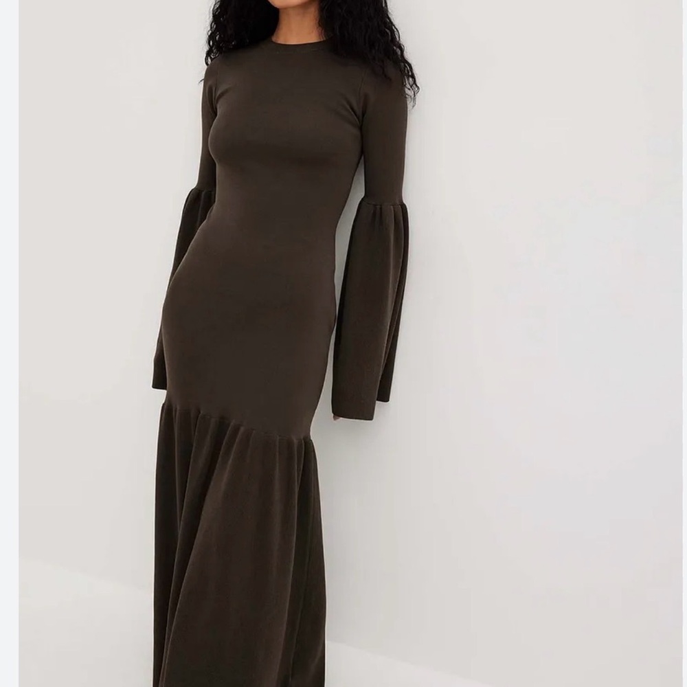 NA-KD Brown Dress